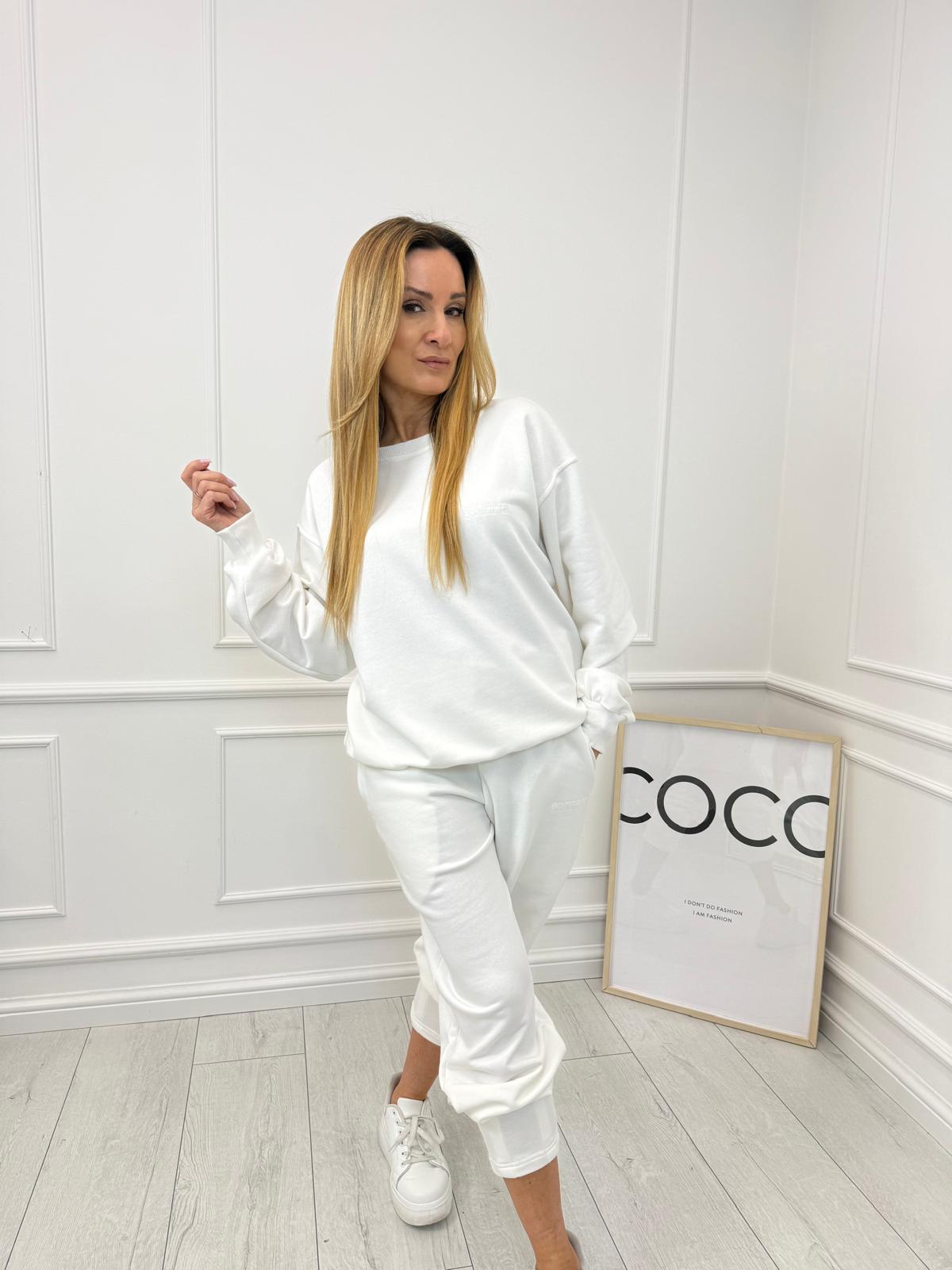 Komplet Dresowy Colette Biały