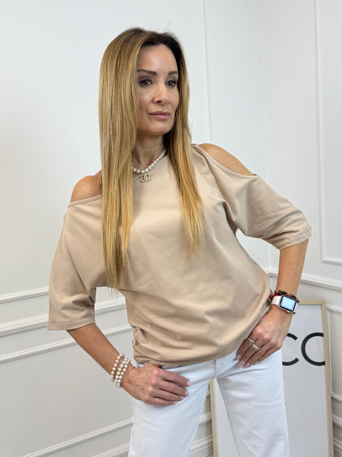 Beżowa Bluzka Colette / BLM