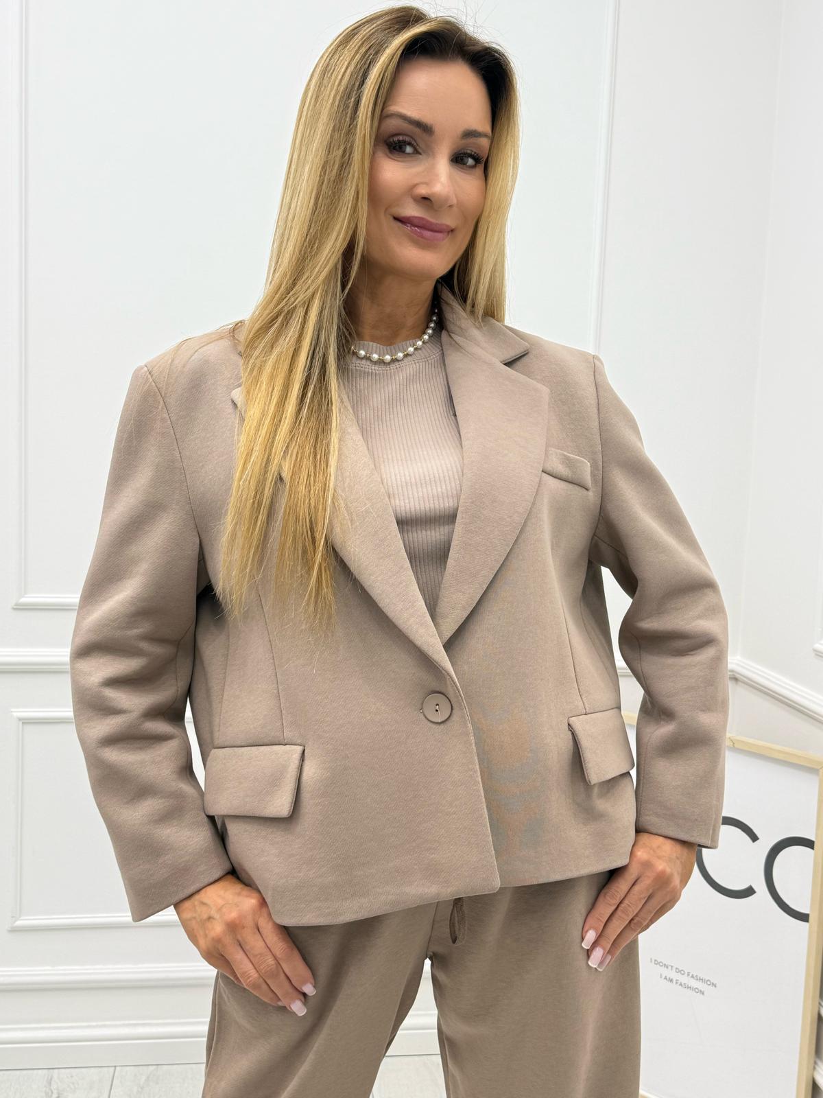 Damska Marynarka  BLM Collete Cappuccino