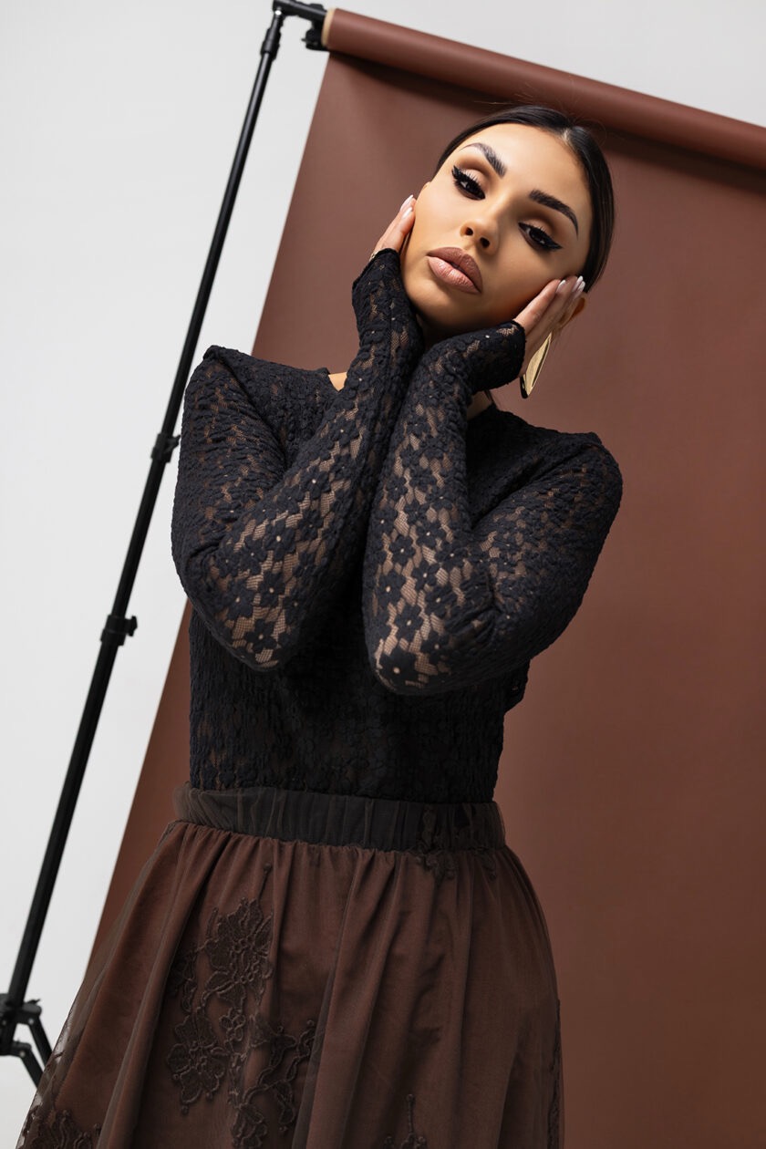 Bluzka Damska Lady Mary (czarny)