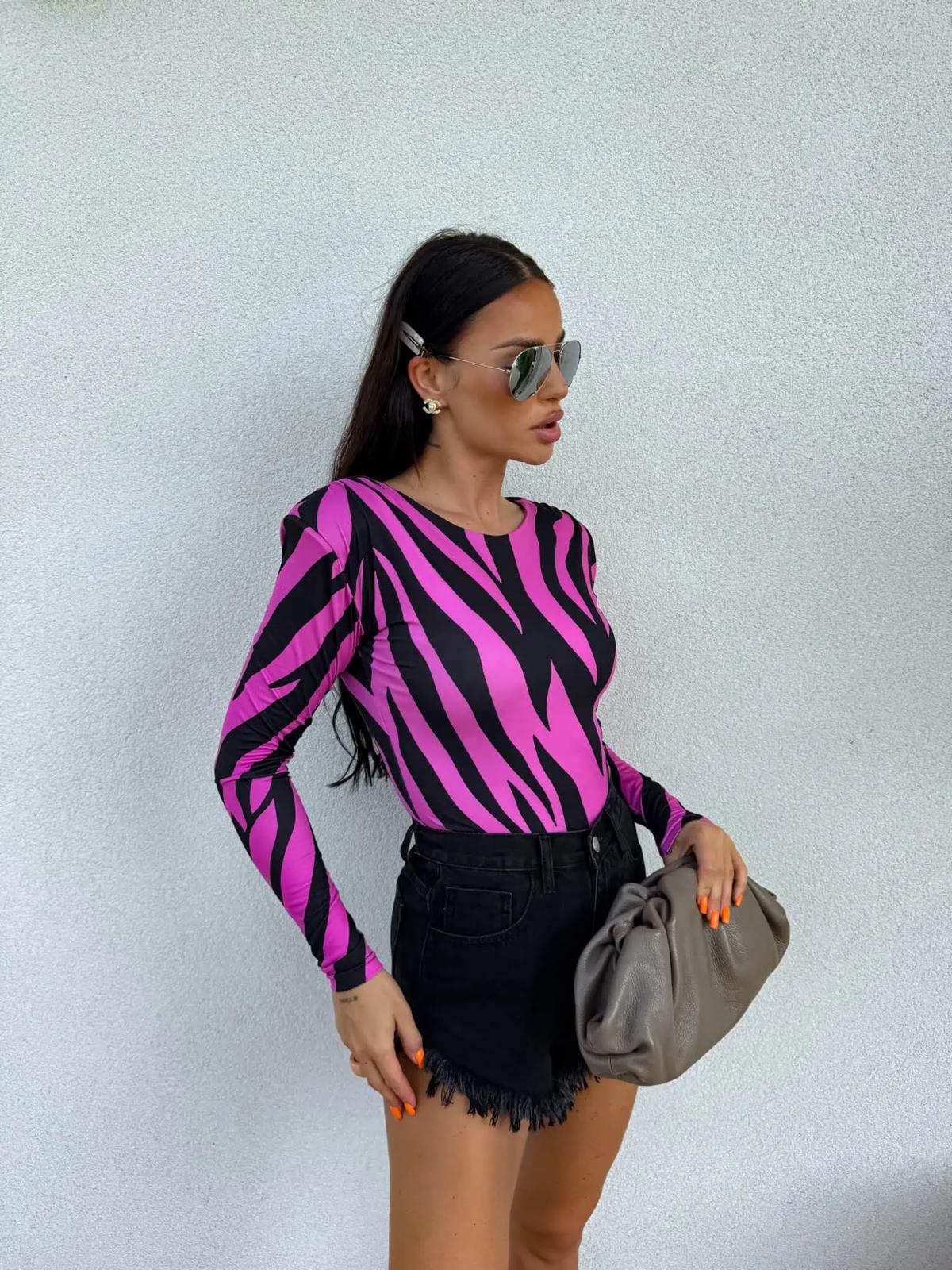 Fuksja Bluzka By Me ZOE