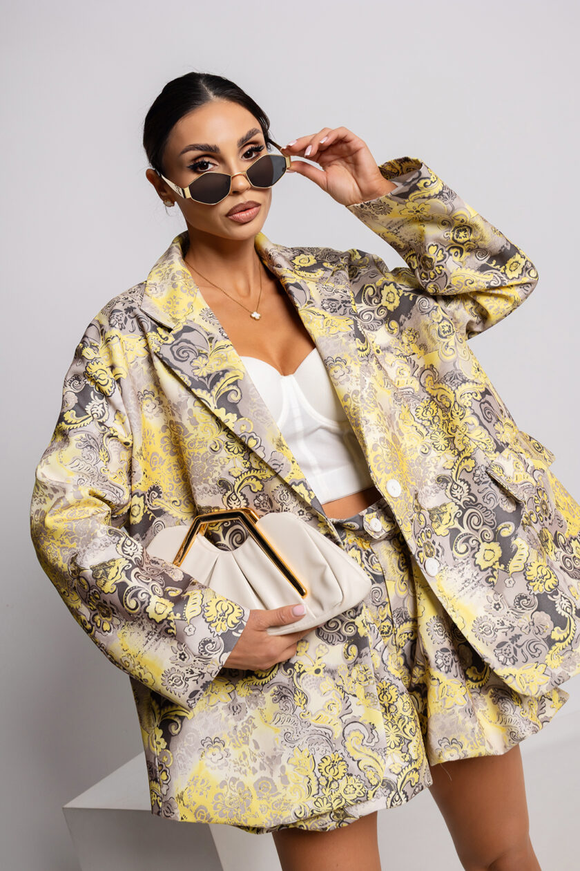 Damska Marynarka Miss City Official Maroco (żółty)