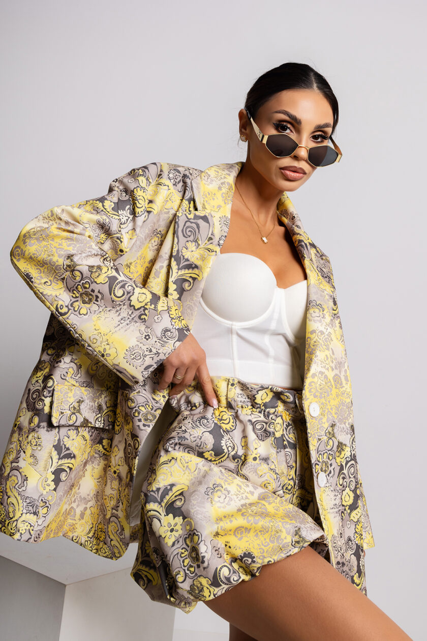 Damska Marynarka Miss City Official Maroco (żółty)