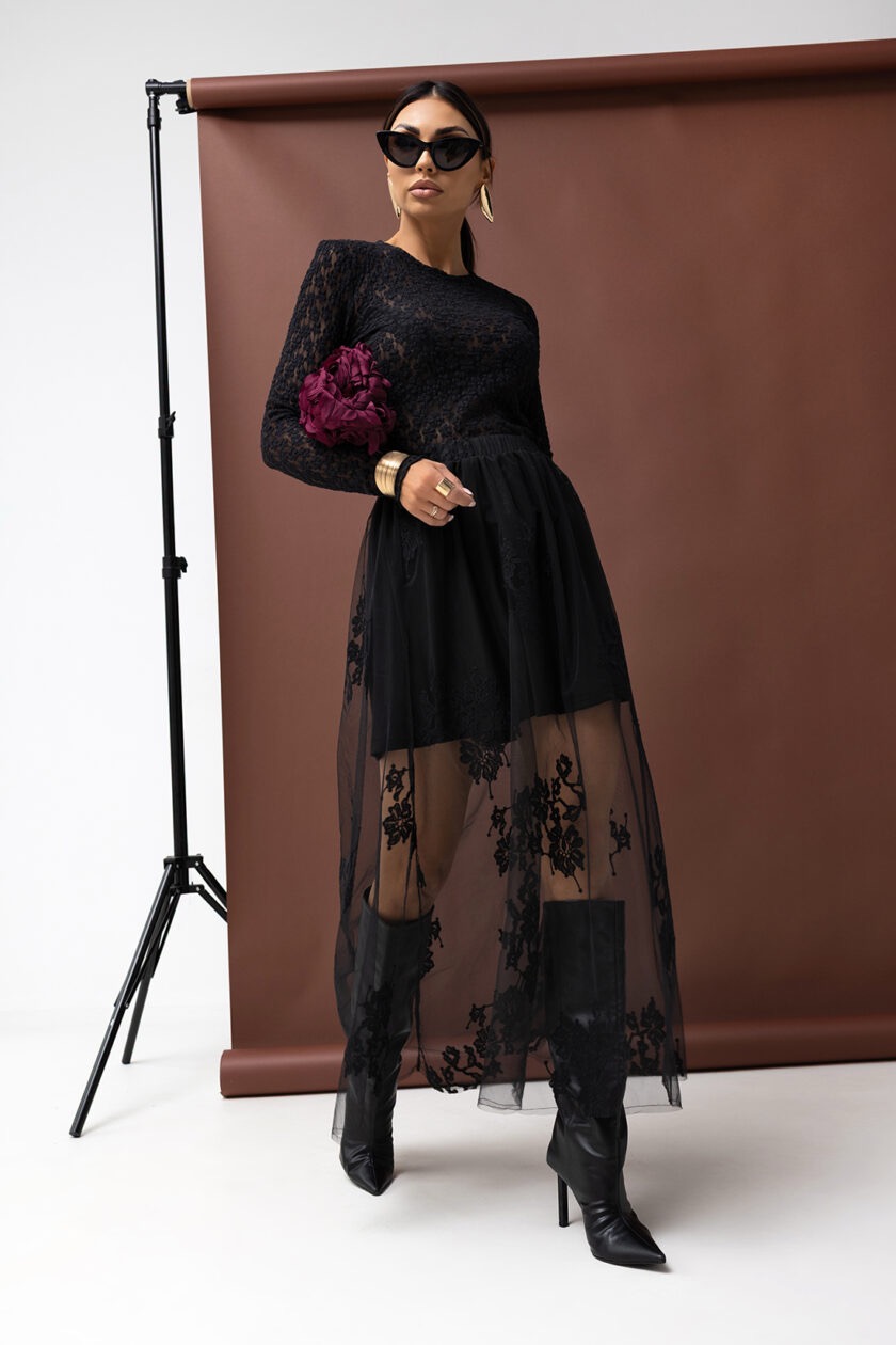 Bluzka Damska Lady Mary (czarny)