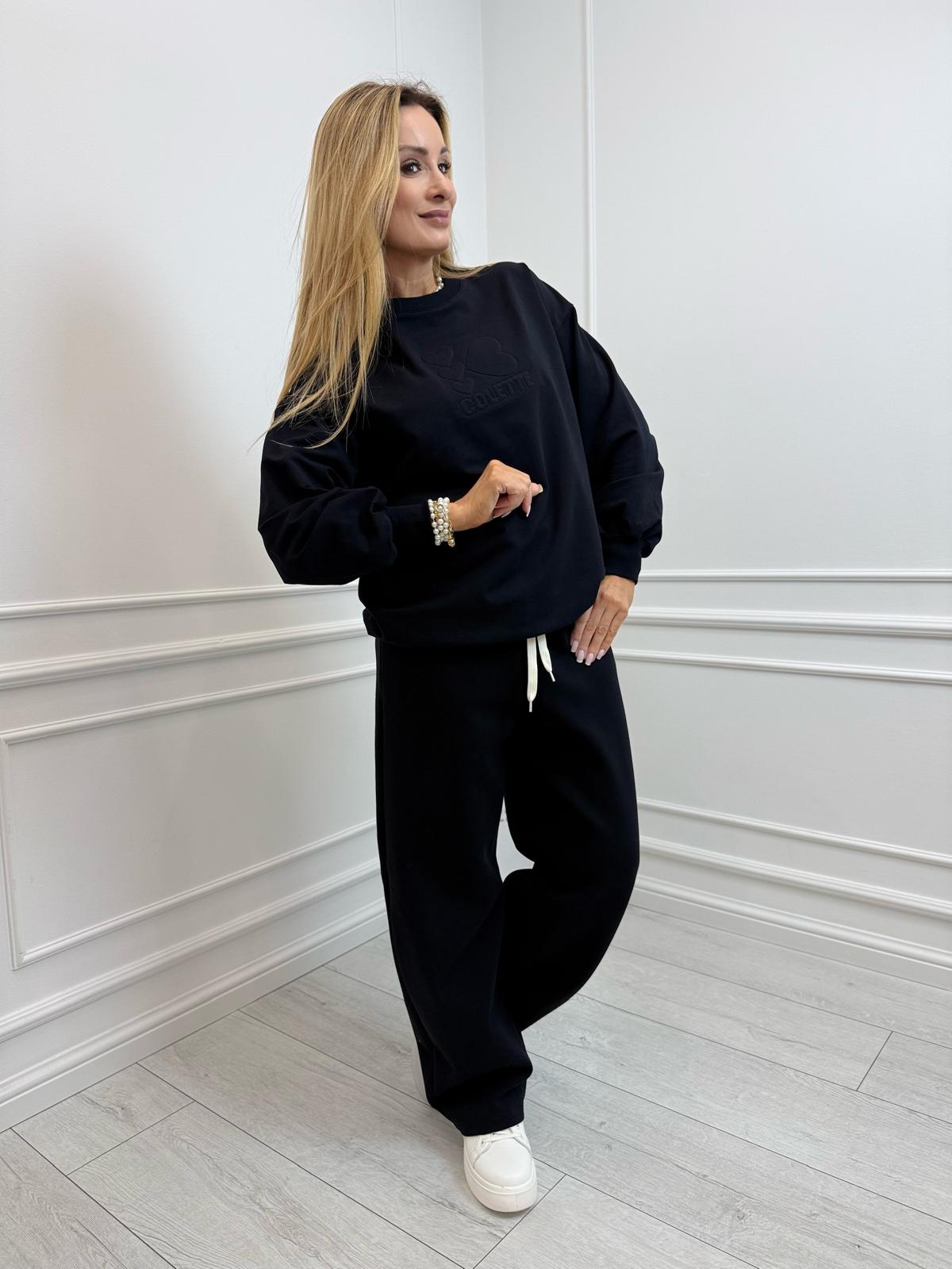 Czarne Spodnie BLM Colette