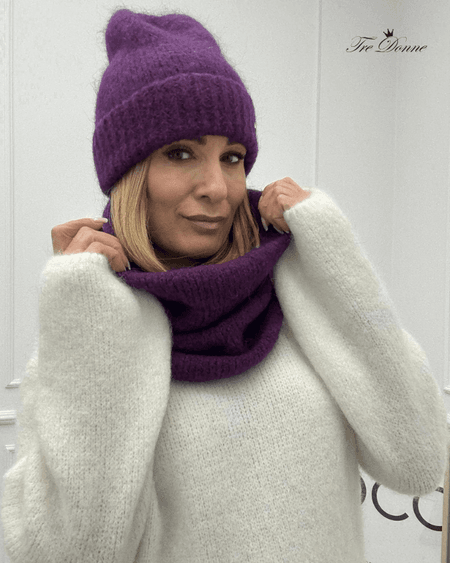 Magenta Dwuczęściowy Komplet z Kid - Moher Minouu 