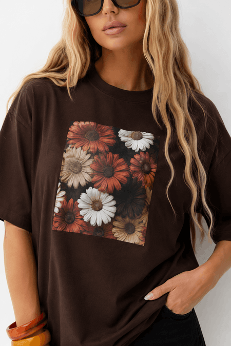 Bluzka BOCCA Gerbera Czekolada 