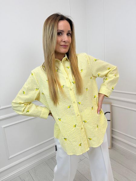 Żółta Koszula w Paski Cytrynka