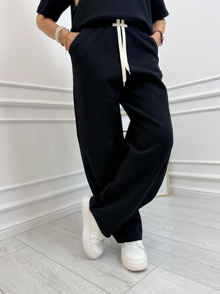 Czarne Spodnie BLM Colette