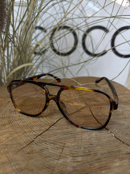 Okulary Przeciwsłoneczne Retro Jasny Brąz