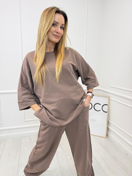 Czekoladowy Komplet Dresowy Colette / BLM