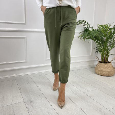 Spodnie Wiya z Patką KAKI