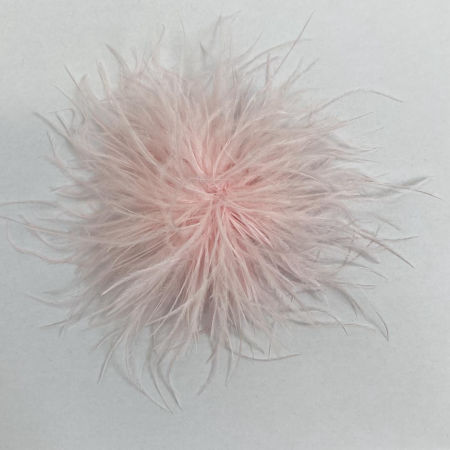 Broszka Marabut Różowy