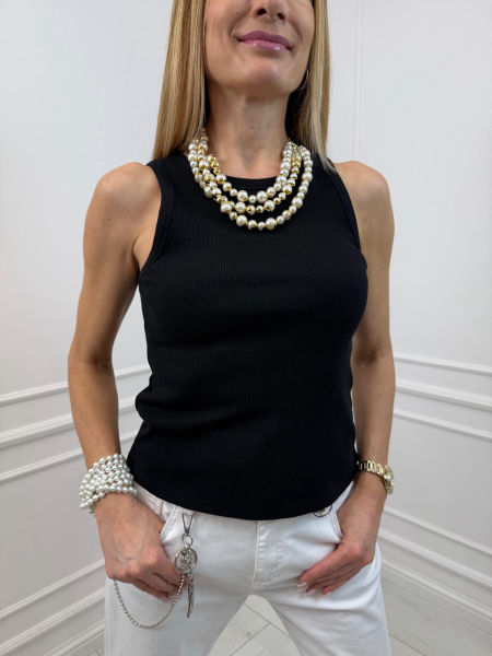 Bluzka Top Gioya Czarny