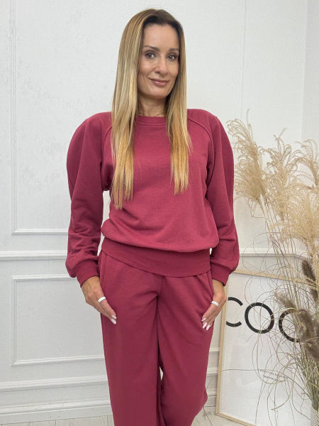 Bluza By Love Me Bordo