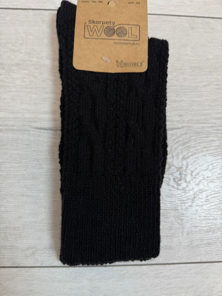 Skarpetki WOOL Czarne