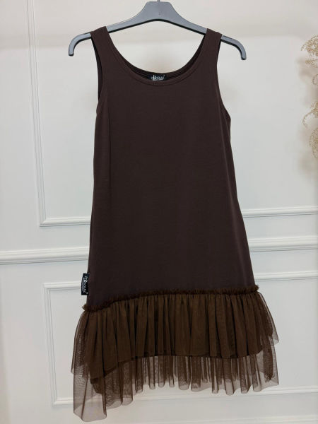 Halka Sukienka Minouu Czekolada