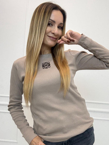 Cappuccino Bluzka Long BLM