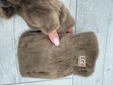 Fango Rękawiczki Bez Palców UGC Fashion Futerko