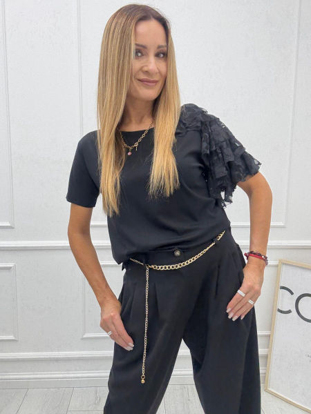 Bluzka Minouu Klara Czarna.