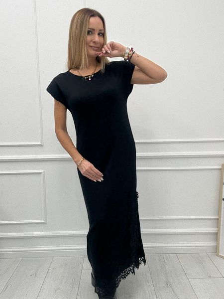 Sukienka Czarna Maxi
