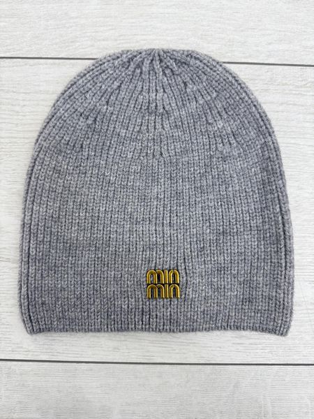 Klasyczna Czapka Min Min Szara 