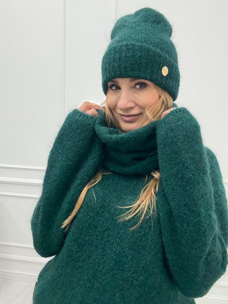 Zielony Komplet z Kid - Moher Minouu 