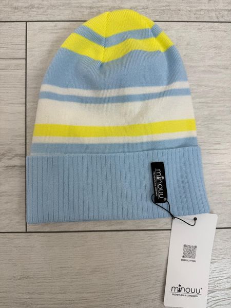 Błękitno Cytrynowa Czapka Minouu