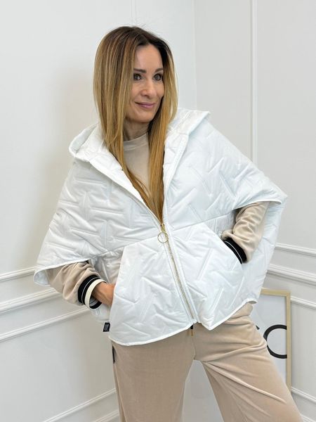 Biała Kamizelka Kimono Minouu 