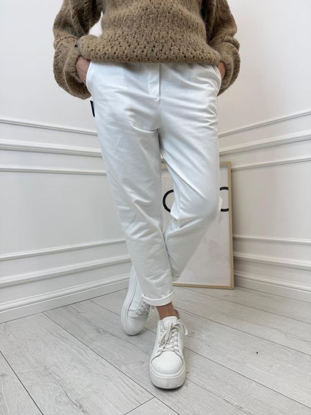 Bawełniane Spodnie Minouu Patka Kokos