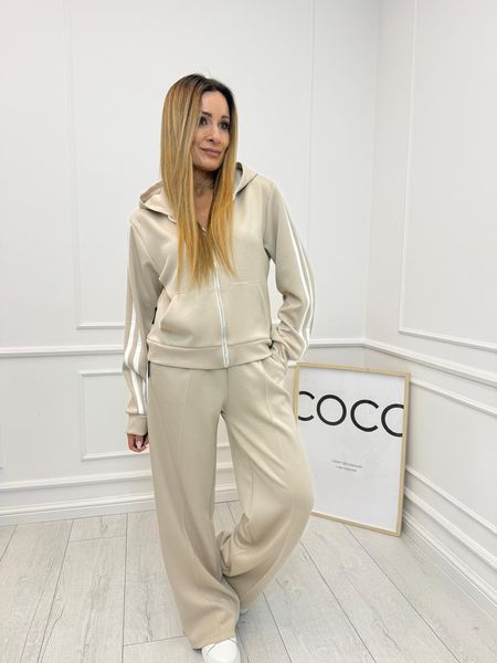 Elegancki Dres Minouu Beżowy