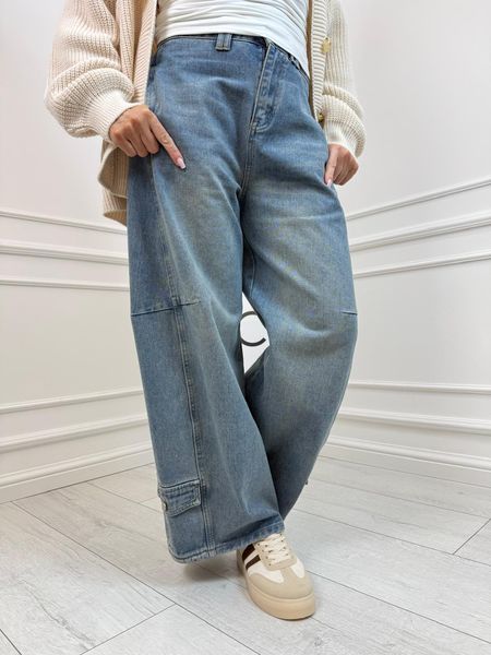 Spodnie Jeans Szwedy Kieszeń