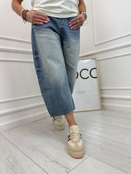 Jeansowe Spodnie Damskie Styl Casual