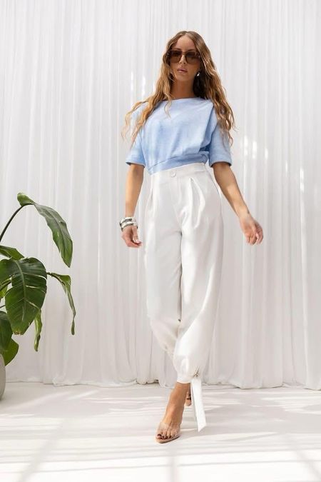  Spodnie JOLMAR Kolor Ecru