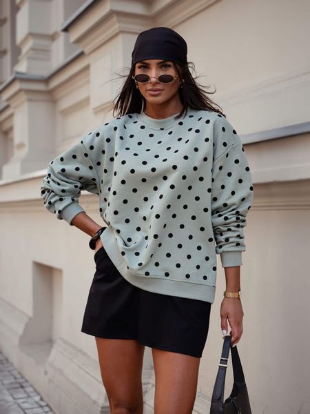 Bluza BOCCA Grochy Miętowa 