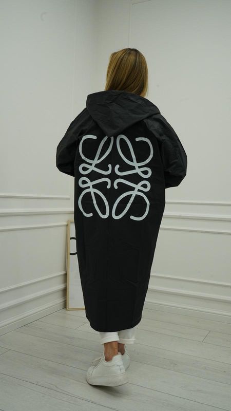 Płaszcz Przeciwdeszczowy Celin Czarny 