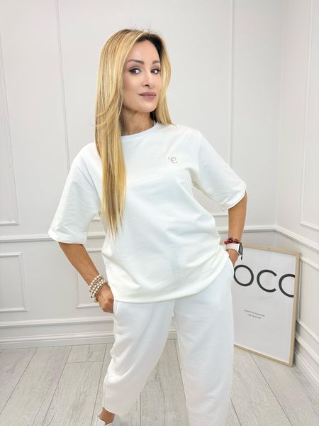 Biała Klasyczna Bluzka Colette