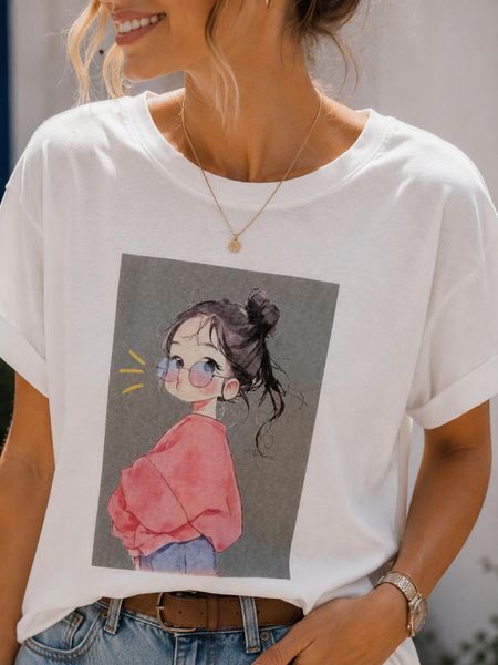 Bawełniany T-Shirt/Bluzeczka Agatka 