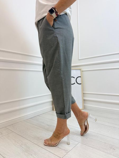 Spodnie Premium Wendy Trendy Szare