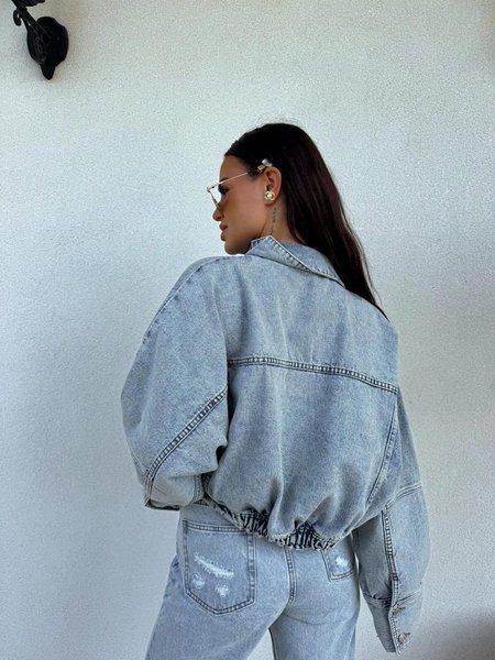 Jeans Kurtka Ramoneska By Me 
