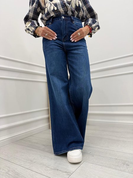 Jeansy Long Legs Wide Leg 