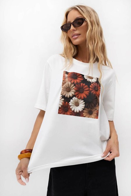 Bluzka BOCCA Gerbera Biała
