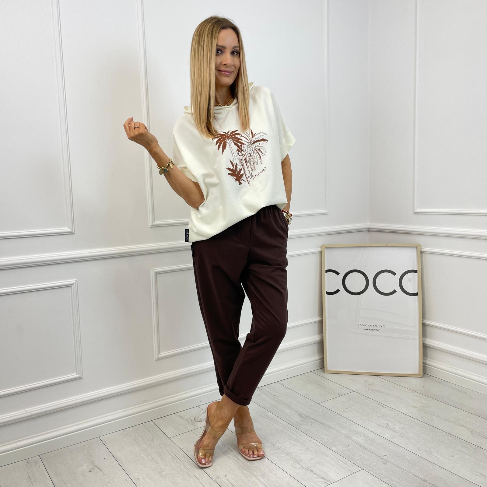 Spodnie Minouu Patka Czekolada