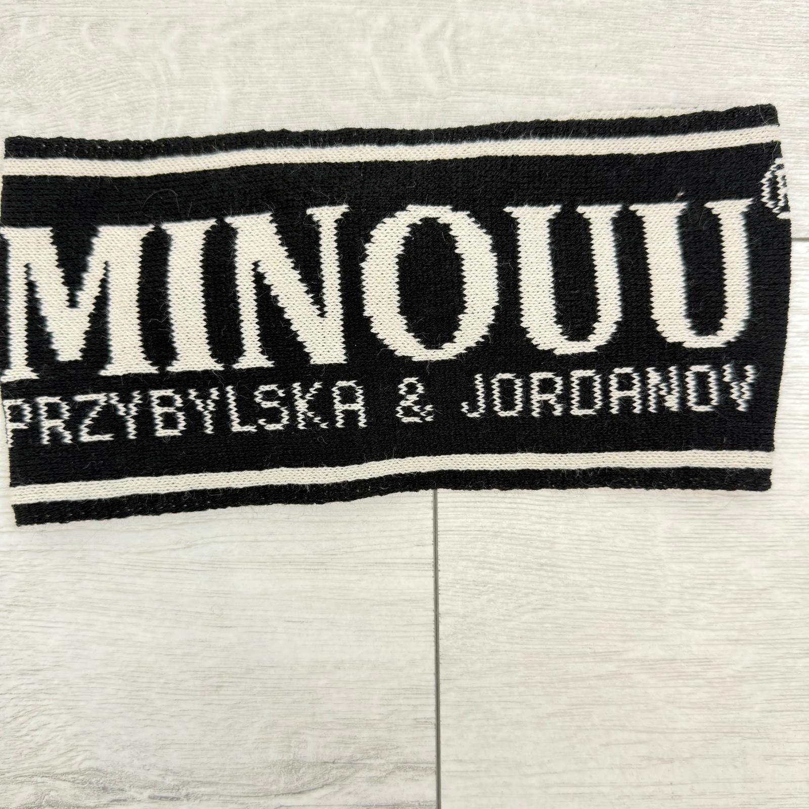 Czarna Opaska Logo Minouu