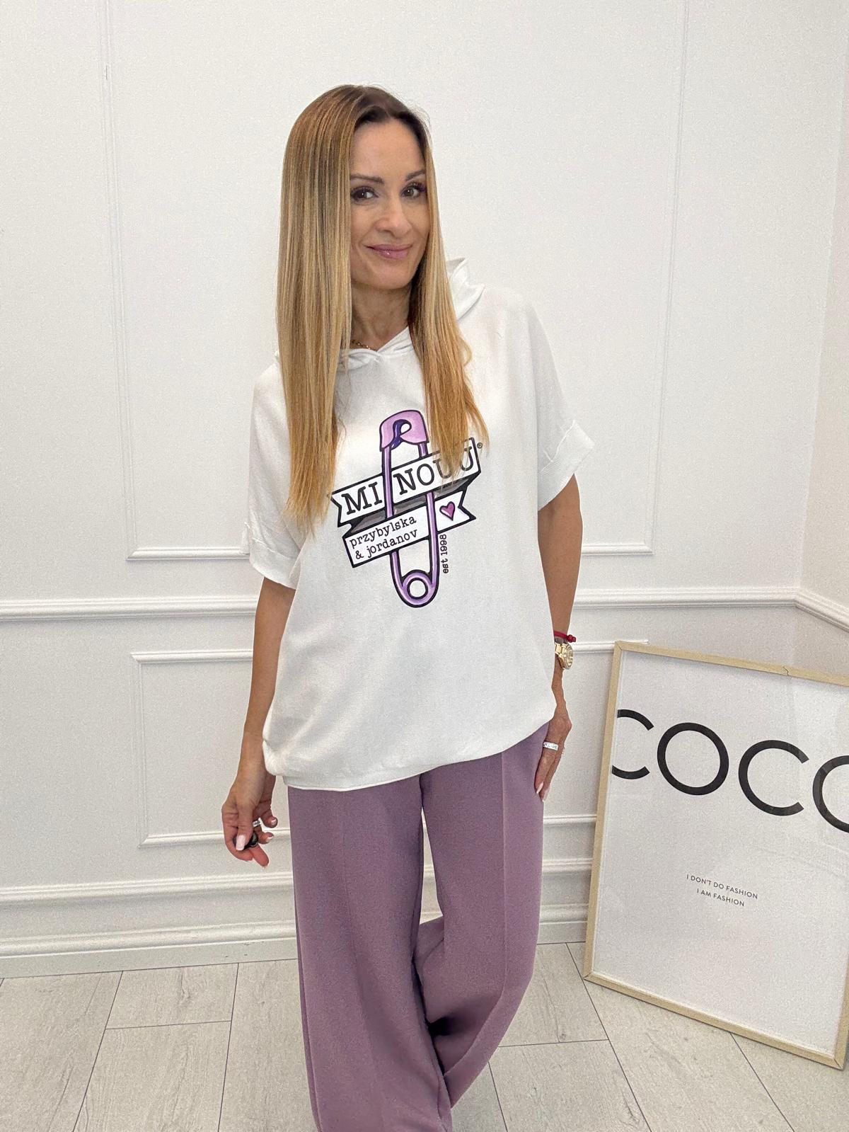 Kokos Minouu Bluza na Krótki Rękaw