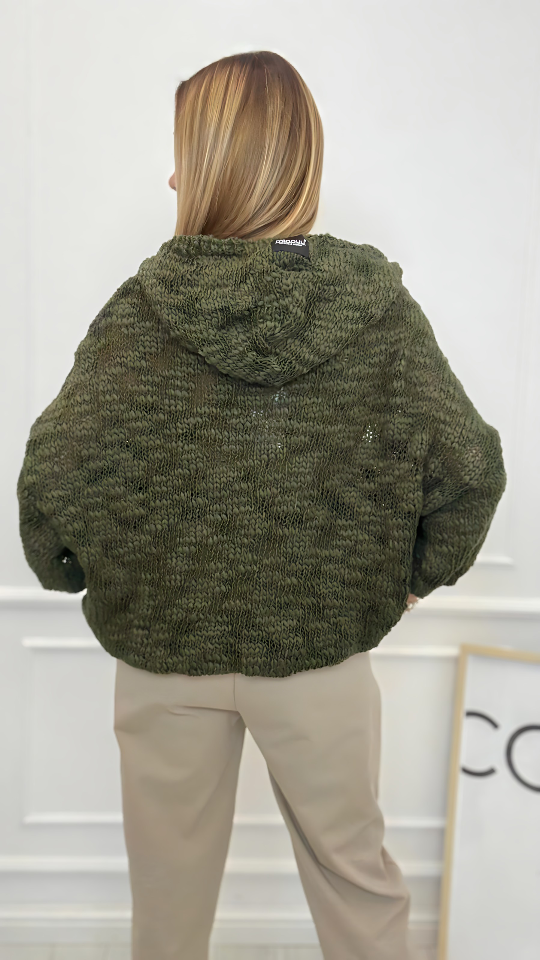 Płomyk Sweter Bluza Minouu Khaki
