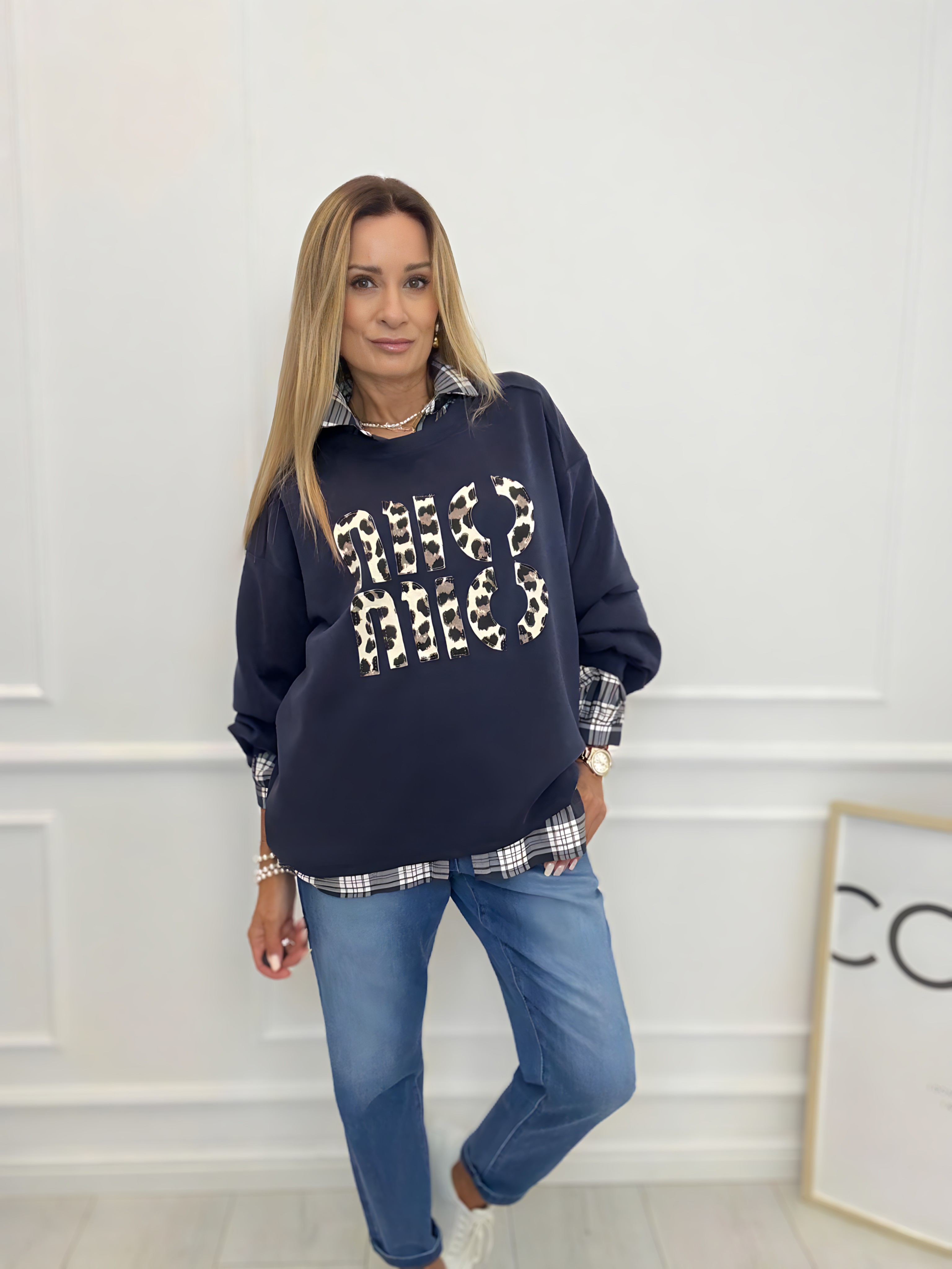 Bluza Granatowa BOCCA