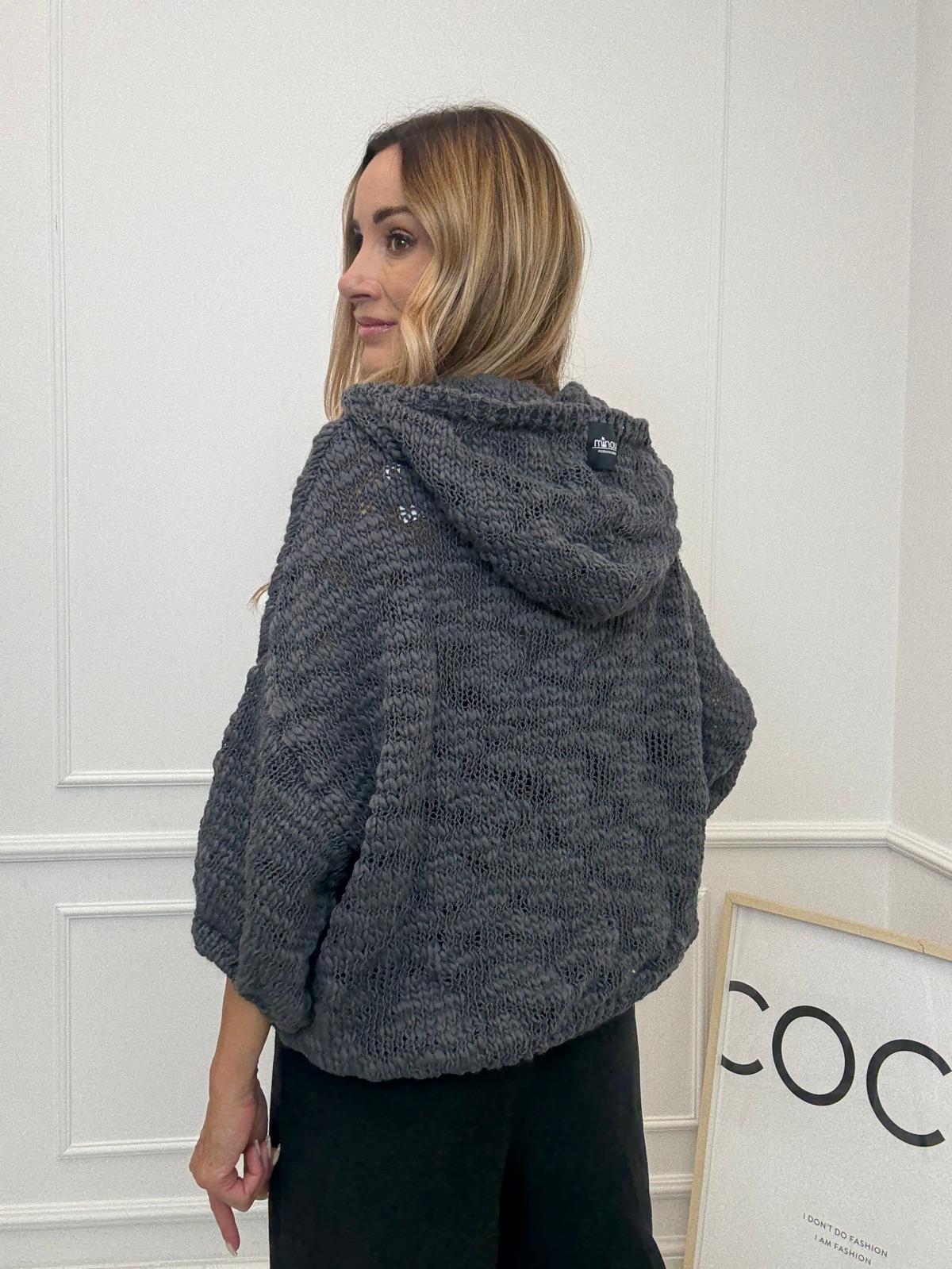 Płomyk Sweter Bluza Minouu Grafit