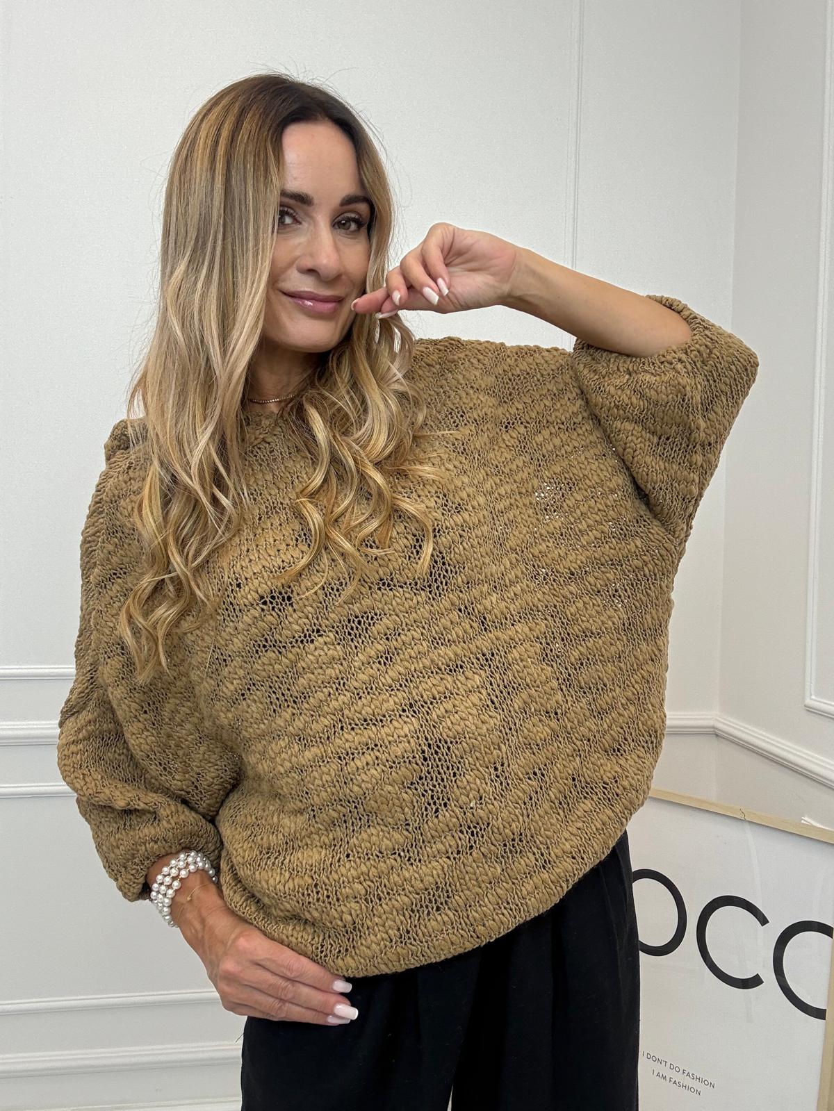 Płomyk Sweter Bluza Minouu Cynamon