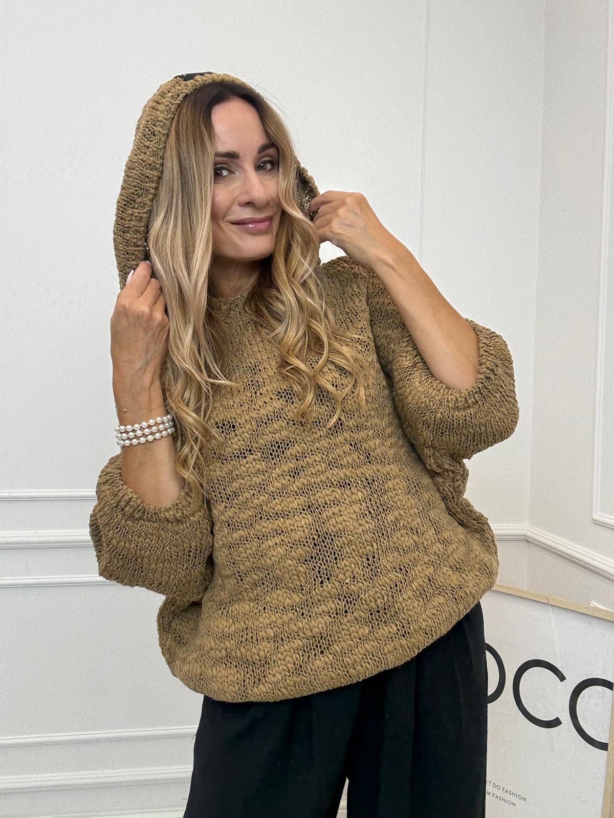 Płomyk Sweter Bluza Minouu Cynamon